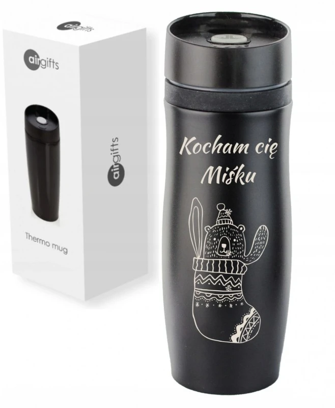 Hydro Flask Terminis puodelis su graviravimu – dovana seneliams