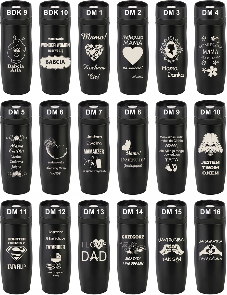 Hydro Flask Terminis puodelis su graviravimu – dovana seneliams