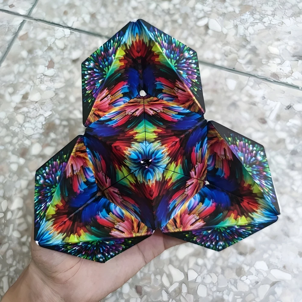 IBaby 3D ERDVINIS MAGNETINIS KUBAS FIDGET MAGIC CUBE ANTISRESS ŽAISLAS