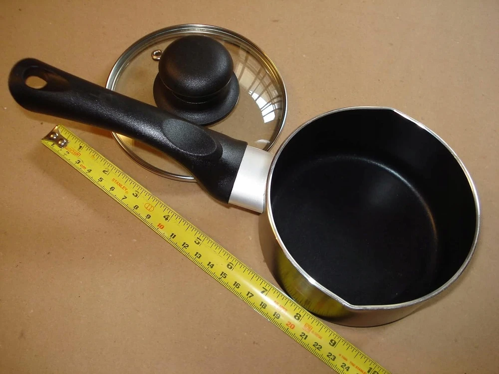 Ibili Puodas Indubasic, 0.7 l, juodas