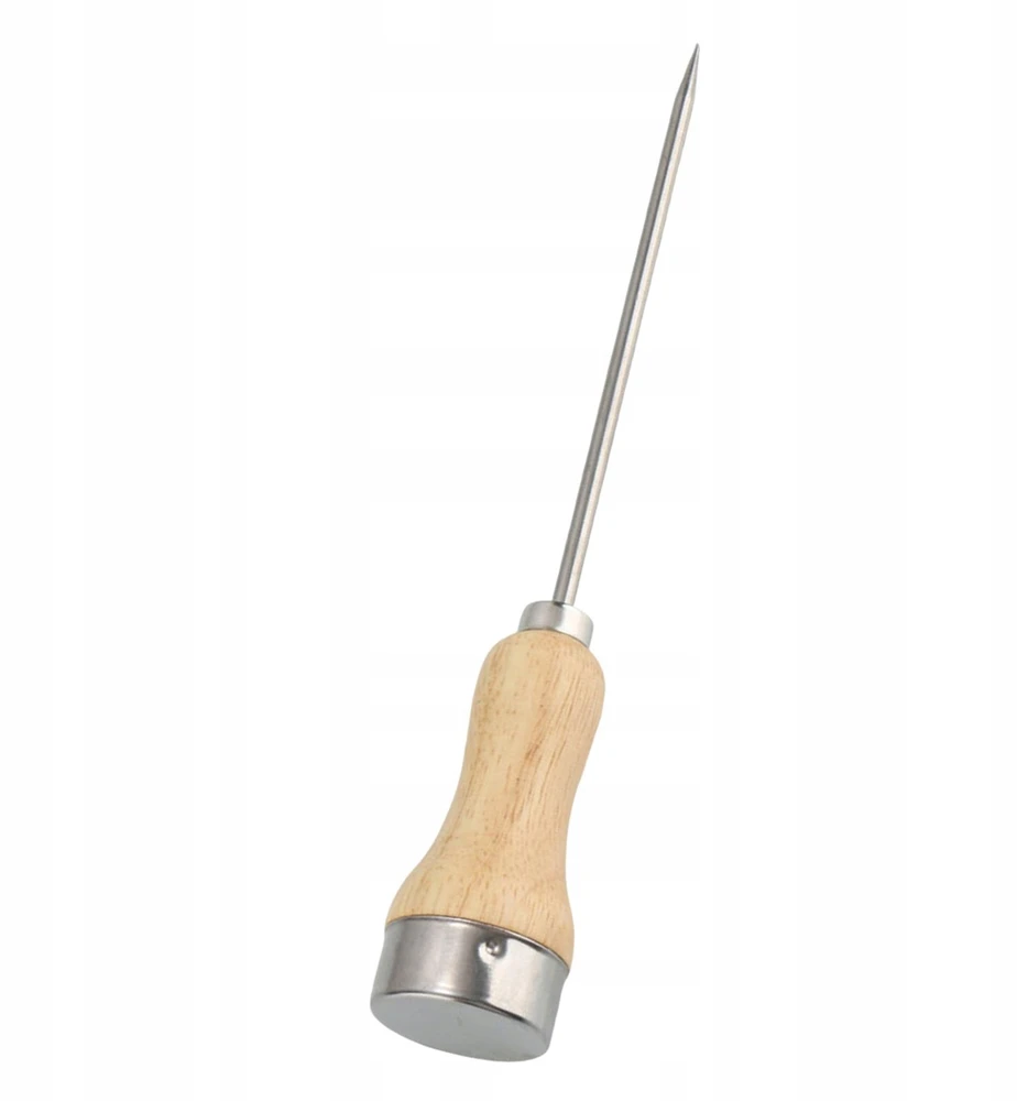 „Ice Pick“ apsaugos nuo slydimo priedai 24 cm ilgio su medine ledo rankena