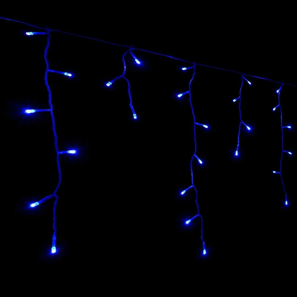 ICICL FLASH 300 LED Kalėdų eglutės lemputės mėlynos su blykste