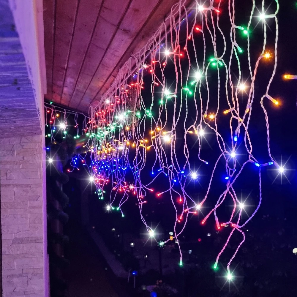 ICICL FLASH 500 LED lauko daugiaspalvės blykstės