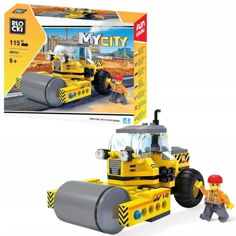 Icom Konstruktorius Blocki MyCity Kelio volas, KB0224, 115vnt.