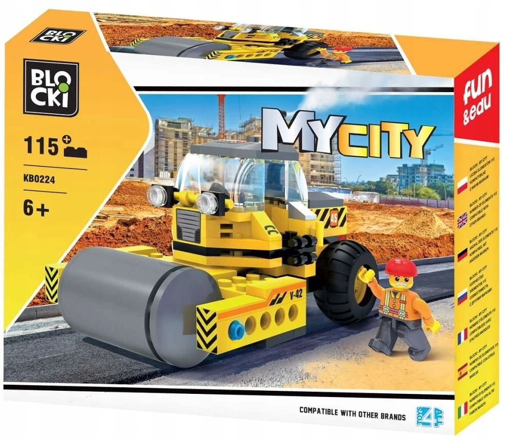 Icom Konstruktorius Blocki MyCity Kelio volas, KB0224, 115vnt.