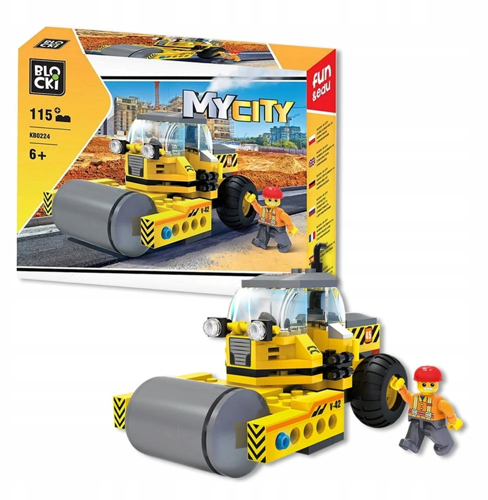 Icom Konstruktorius Blocki MyCity Kelio volas, KB0224, 115vnt.