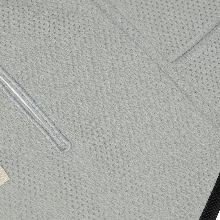 Baby Matex PADDI AIR spaudimą mažinantis įdėklas, pilkas, Cybex vežimėliams, kvėpuojanti medvilnė, 3D komforto sluoksnis, vaikiško vežimėlio priedas, minkštas įklotas