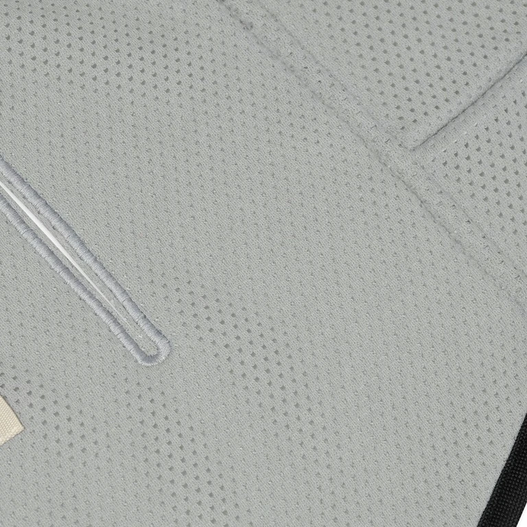 Baby Matex PADDI AIR spaudimą mažinantis įdėklas, pilkas, Cybex vežimėliams, kvėpuojanti medvilnė, 3D komforto sluoksnis, vaikiško vežimėlio priedas, minkštas įklotas