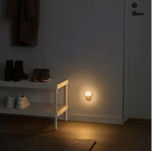 IKEA ANKARLAGG Lampka nocna LED su czujnikiem na baterie