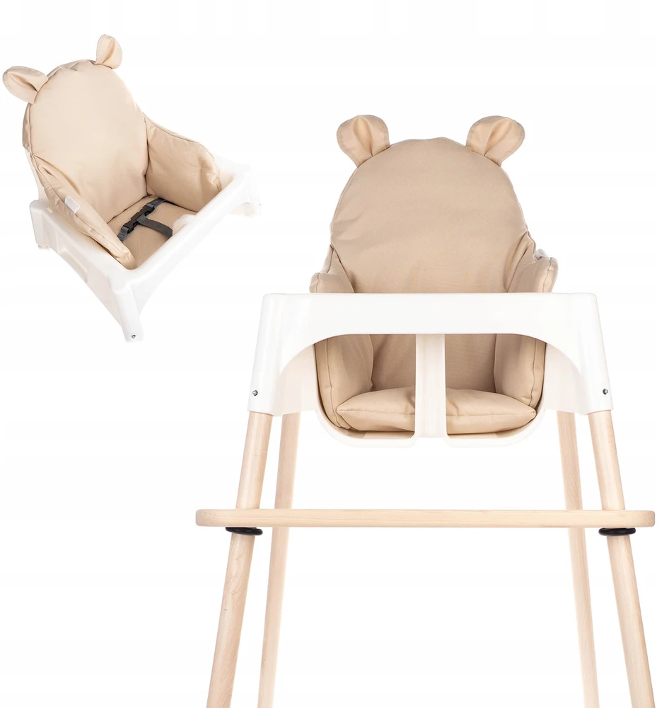 IKEA Antilop BEIGE kėdės pagalvėlė aMami Handmade TEDDY BEAR Neperšlampama