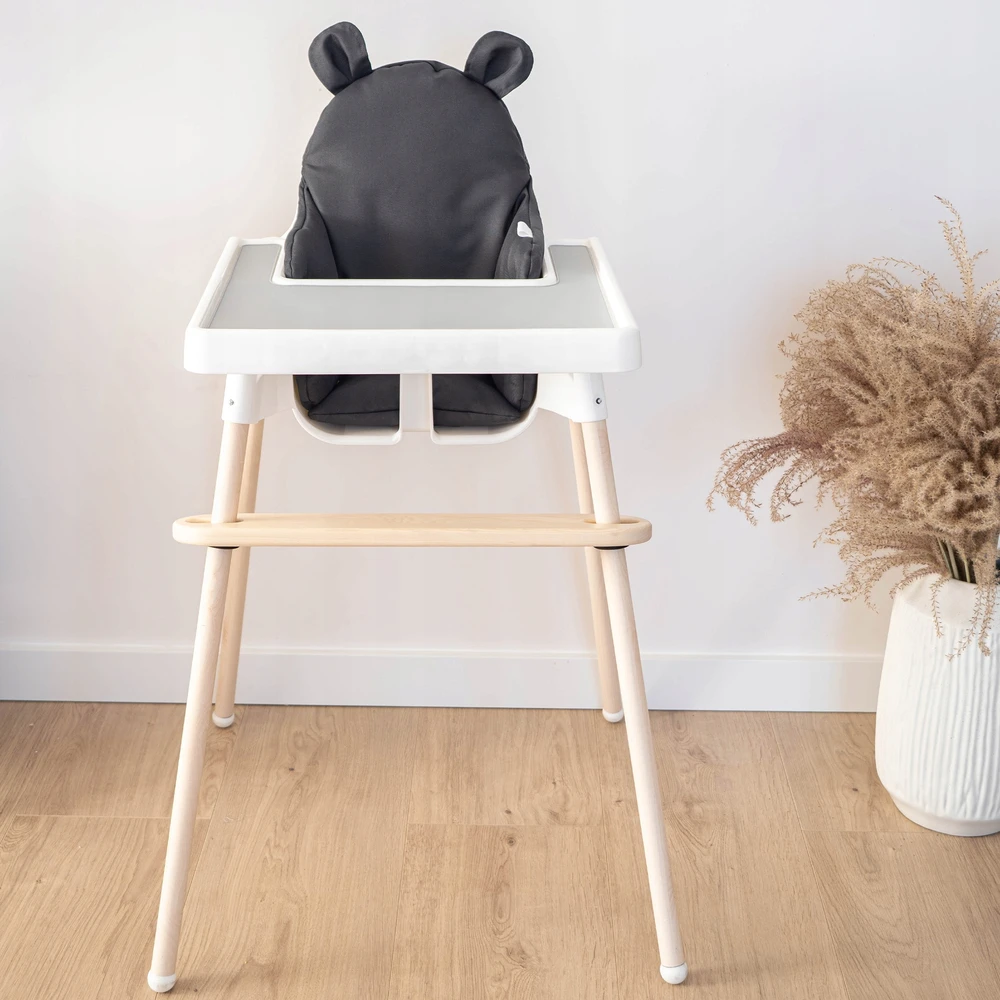 IKEA Antilop kėdės pagalvėlė, BEAR, Užpildas, Neperšlampamas GRAPHITE aMami