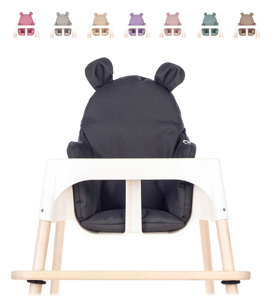 IKEA Antilop kėdės pagalvėlė, BEAR, Užpildas, Neperšlampamas GRAPHITE aMami