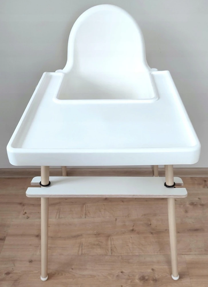 IKEA ANTILOP KĖDĖS POJŲ ATRAŠTA, Baltas, PLAUNAMAS, REGULIUOJAMAS, RIBOTAS