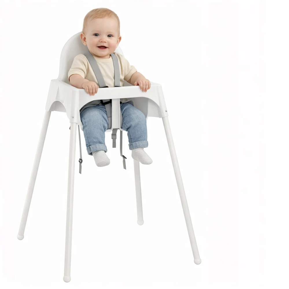 IKEA ANTILOP KŪDIKIO MAITINIMO KĖDĖ + DIRŽELIAI