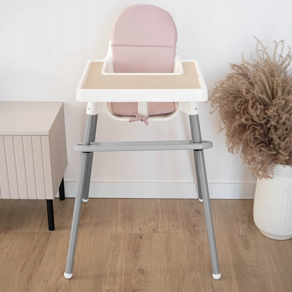 IKEA Antilop Pilkas reguliuojama kojų atrama iš pušies medienos aMami