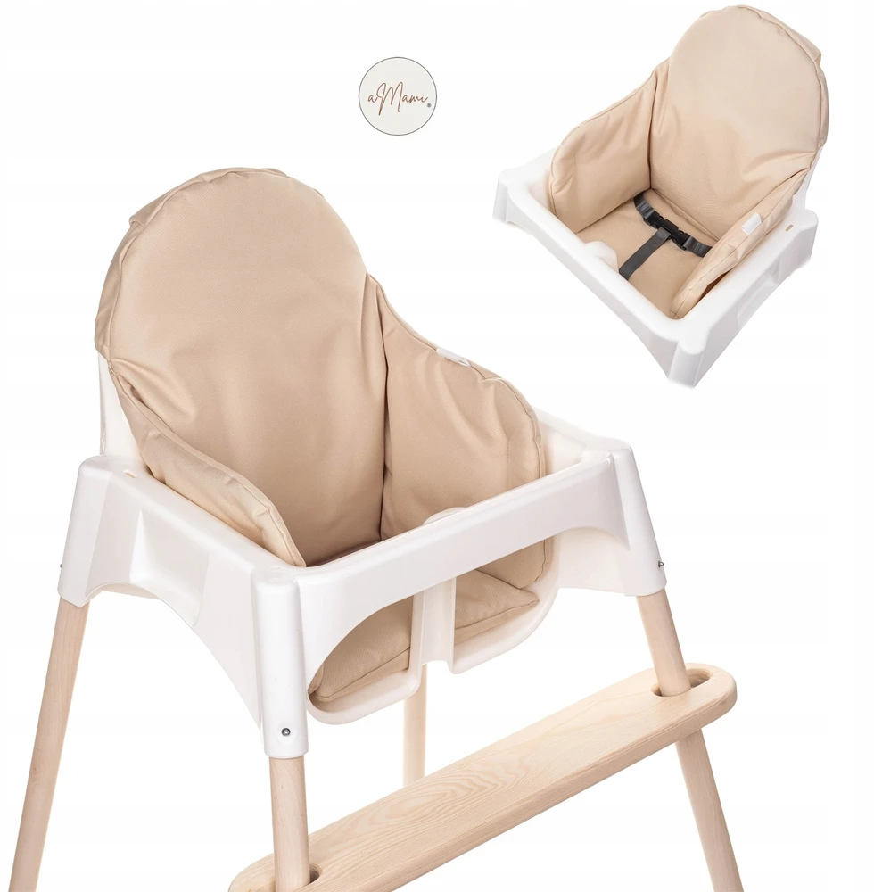 IKEA Antilop vandeniui atspari BEIGE kėdės pagalvė su aMami užpildu