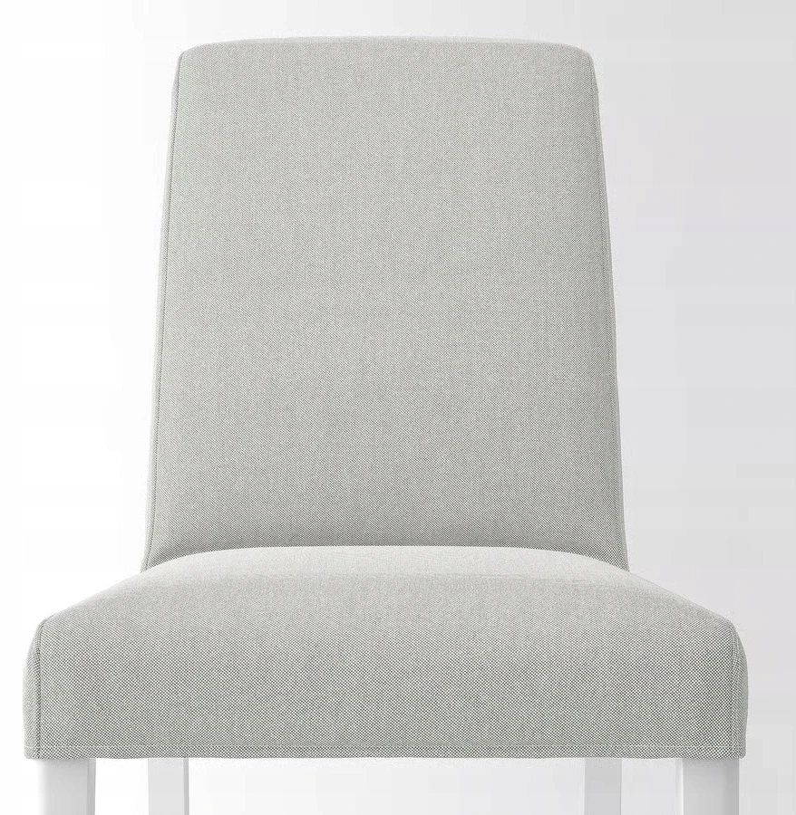 IKEA BERGMUND Kėdė, balta/Orrsta šviesiai pilka