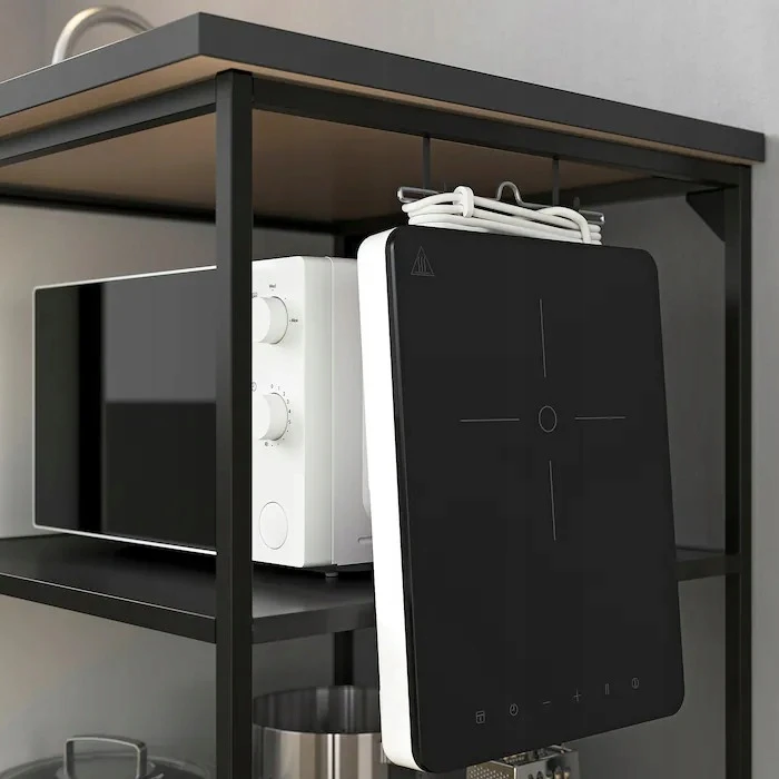 IKEA ENHET KABLIS ANTHRACITE 6x24 MM 2 vnt.