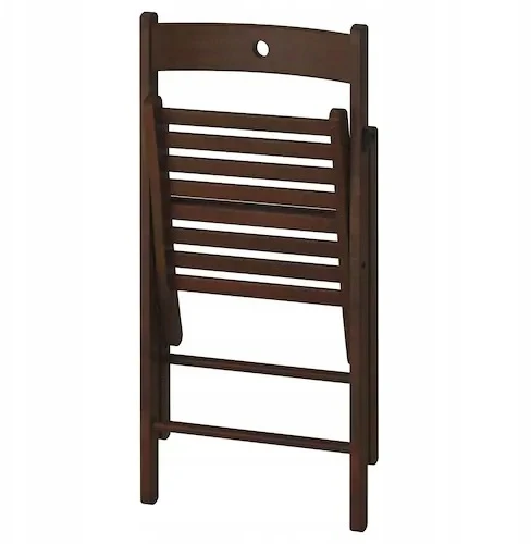 IKEA FROSVI (TERJE) MEDINĖ sulankstoma KĖDĖ, ruda