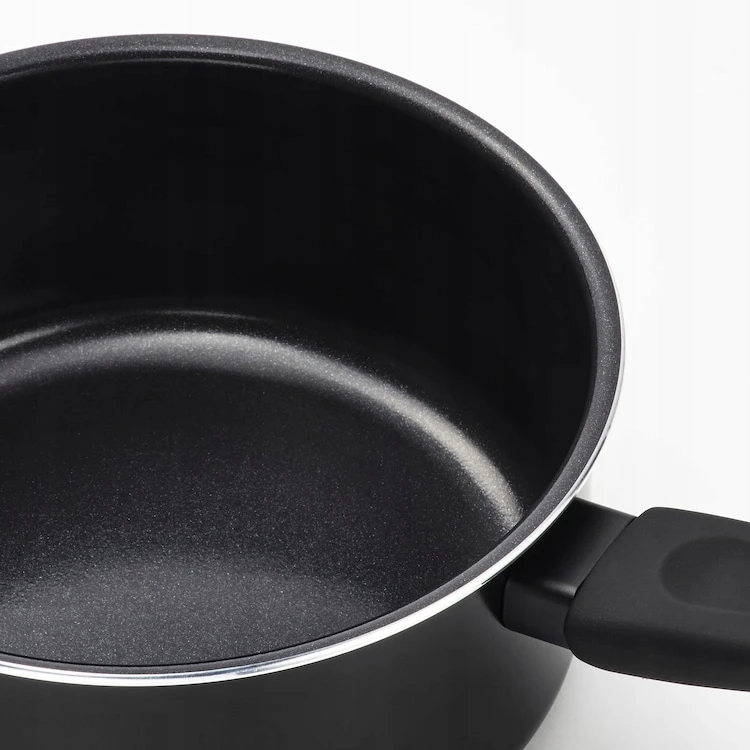 IKEA HEMLAGAD Puodas su dangteliu, NON STICK danga, 2 l