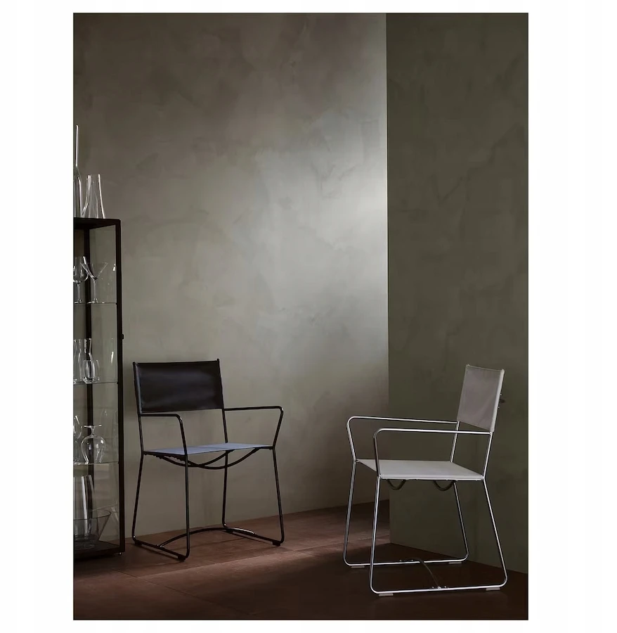 Ikea HOGALT Kėdė, sidabrinė/Alvsborg smėlio spalvos
