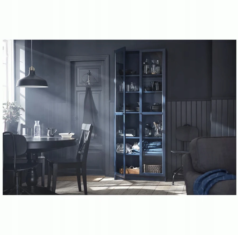 IKEA INGOLF Kėdė ruda ir juoda 60217822