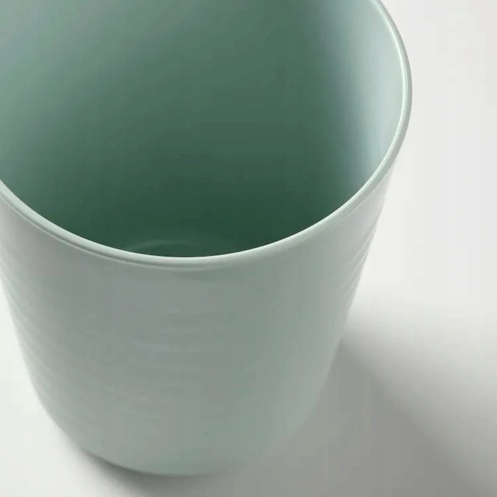 IKEA KALAS Puodelis, vaikiški indai, 6 vnt, pastelinė