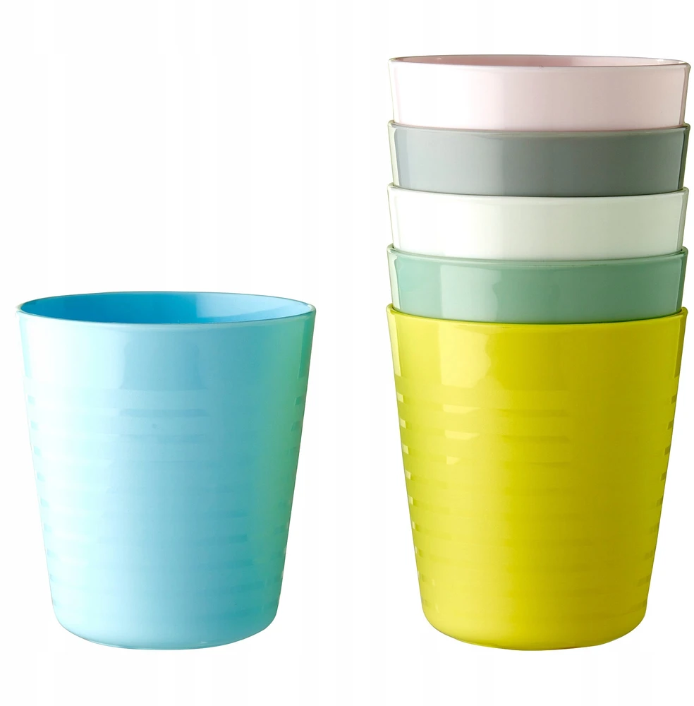 IKEA KALAS Vaikiški indai 36 vnt, pasteliniai