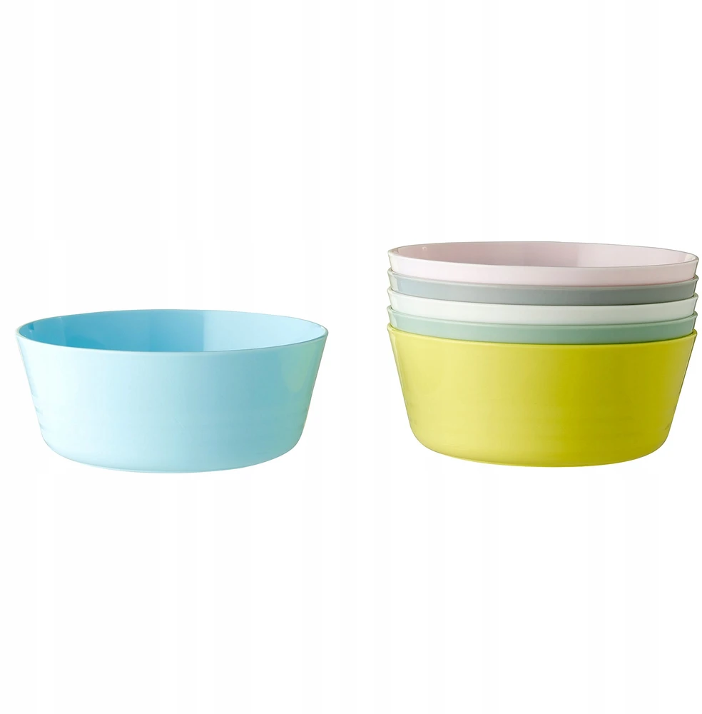IKEA KALAS Vaikiški indai 36 vnt, pasteliniai