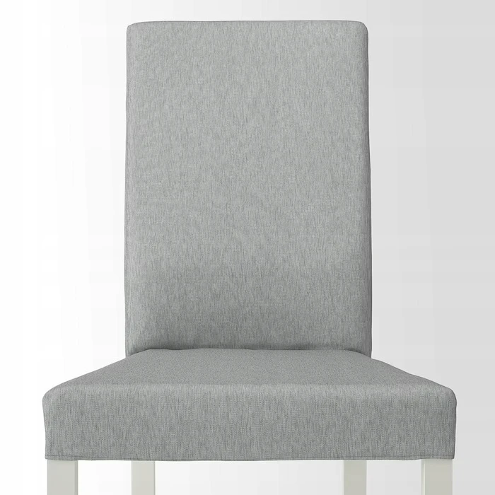 IKEA KATTIL Kėdė balta Knisa šviesiai pilka