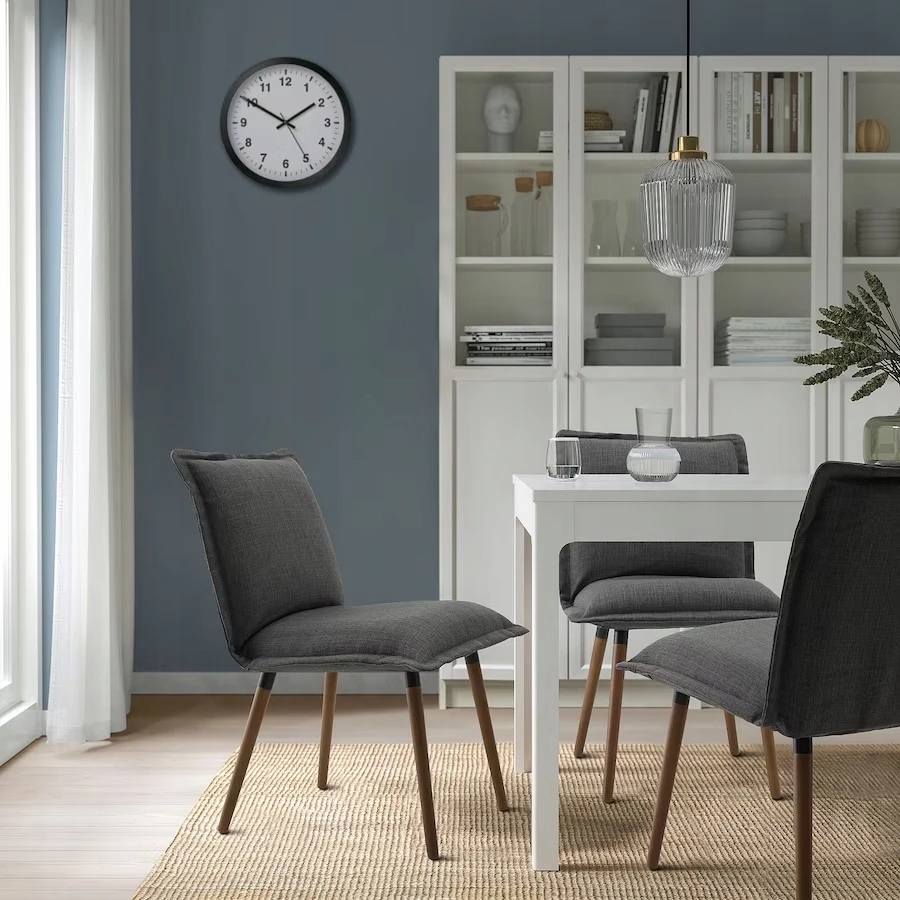 IKEA KLINTEN Kėdė ruda/Kilanda tamsiai pilka