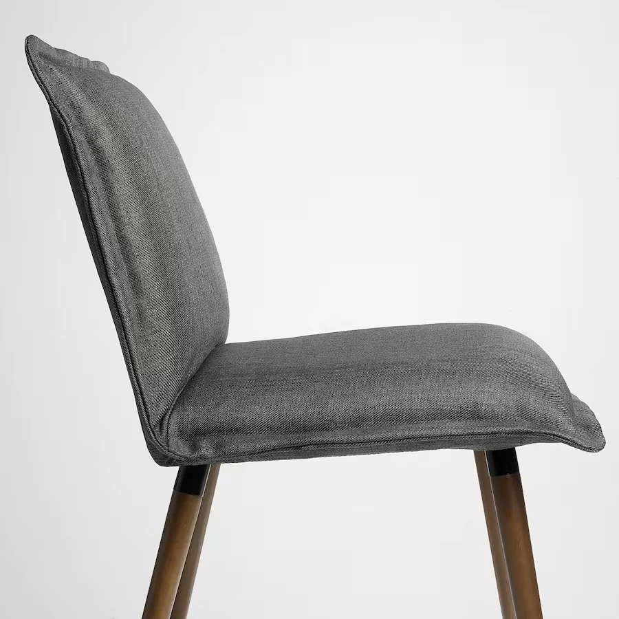 IKEA KLINTEN Kėdė ruda/Kilanda tamsiai pilka