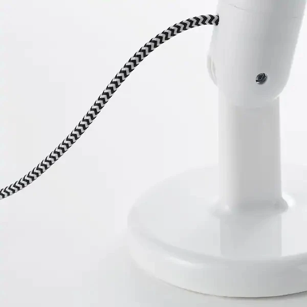 IKEA KRUX LED stalinė lempa, balta