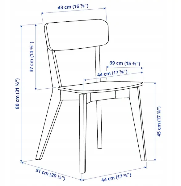 IKEA LISABO Peleninė kėdė