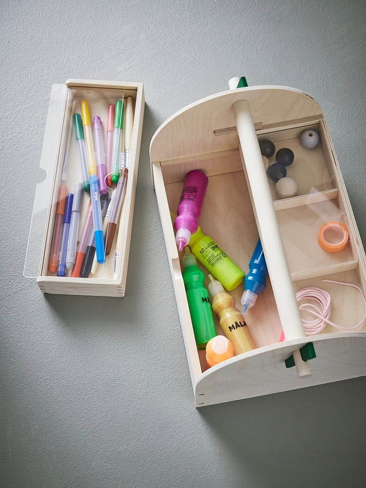IKEA MALA cienki marker flamaster 24 kolory pisaki