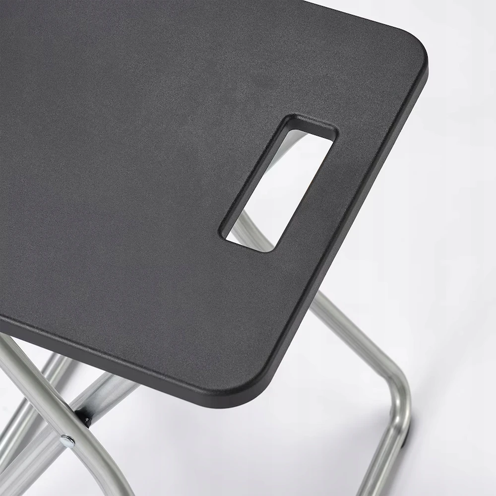 Ikea MAŽA KĖDĖ MODERNI SULANKSTAMA KĖDĖ Juodas PLIENAS