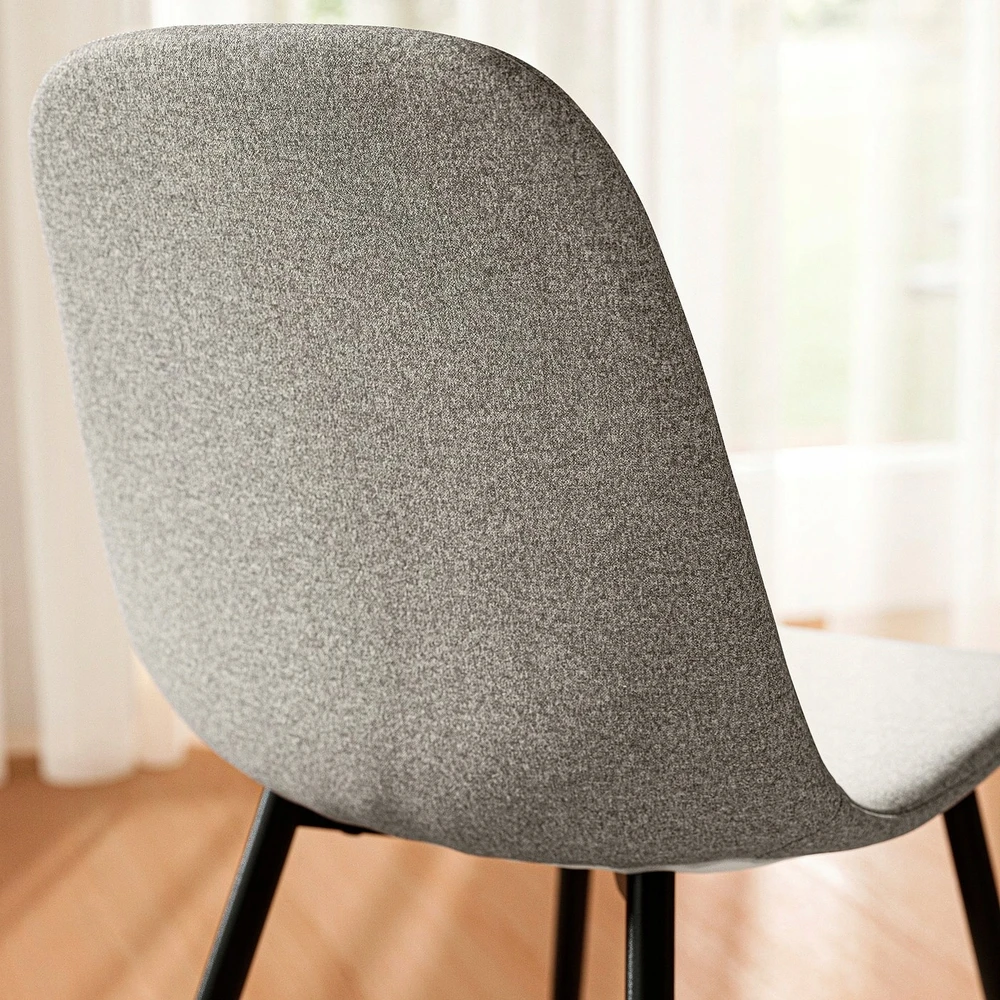 IKEA NORDMANSSKÄR Kėdė, juoda/Tonerud pilka