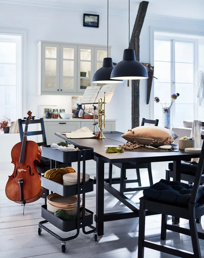 IKEA NORDVIKEN Kėdė, juoda
