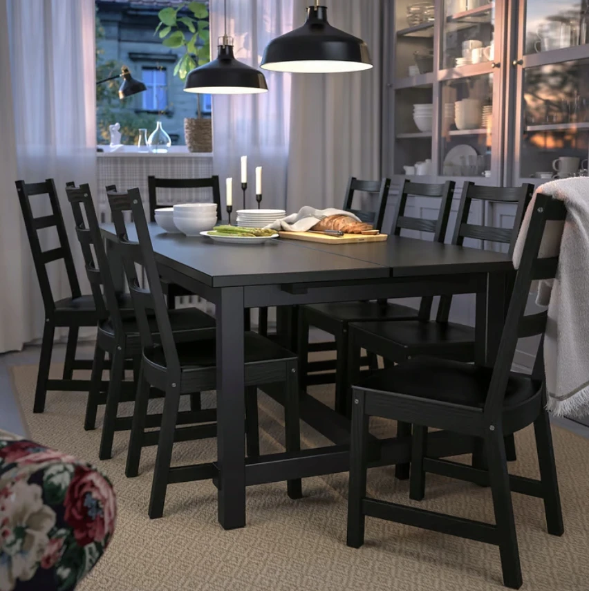 IKEA NORDVIKEN Kėdė, juoda