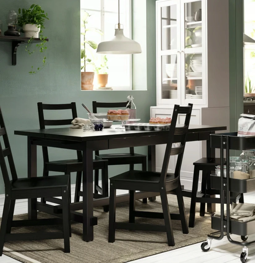 IKEA NORDVIKEN Kėdė, juoda