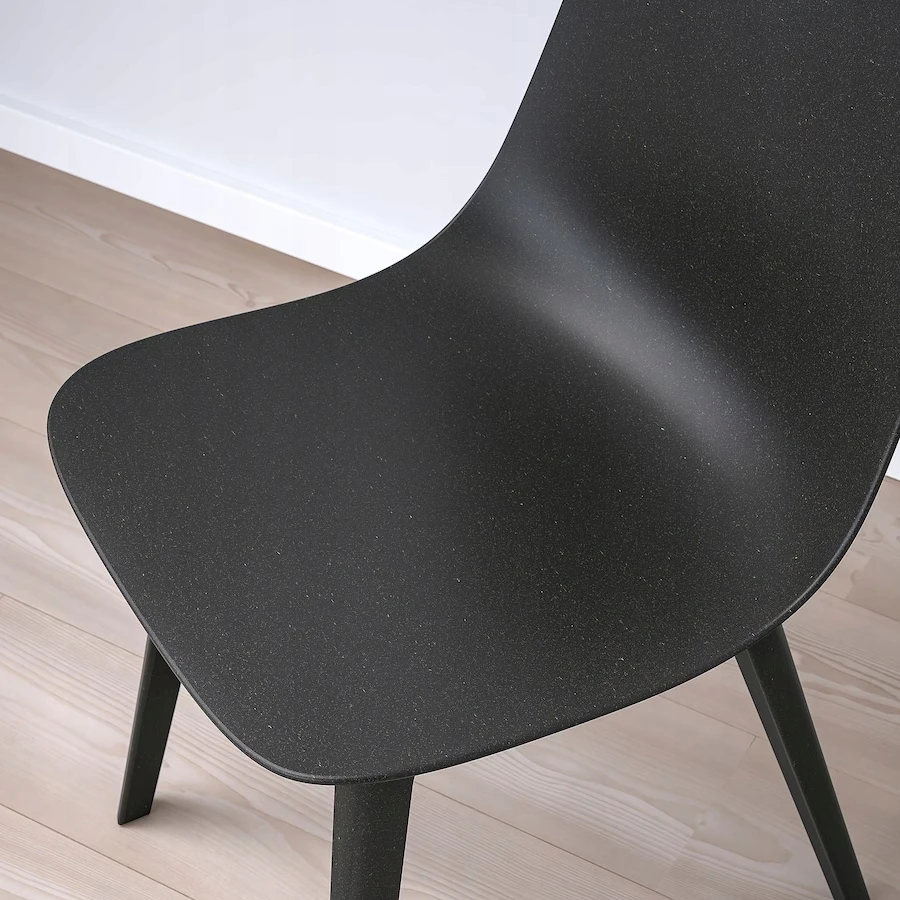 Ikea ODGER kėdė 45 x 51 x 81 cm juoda 1 vnt.