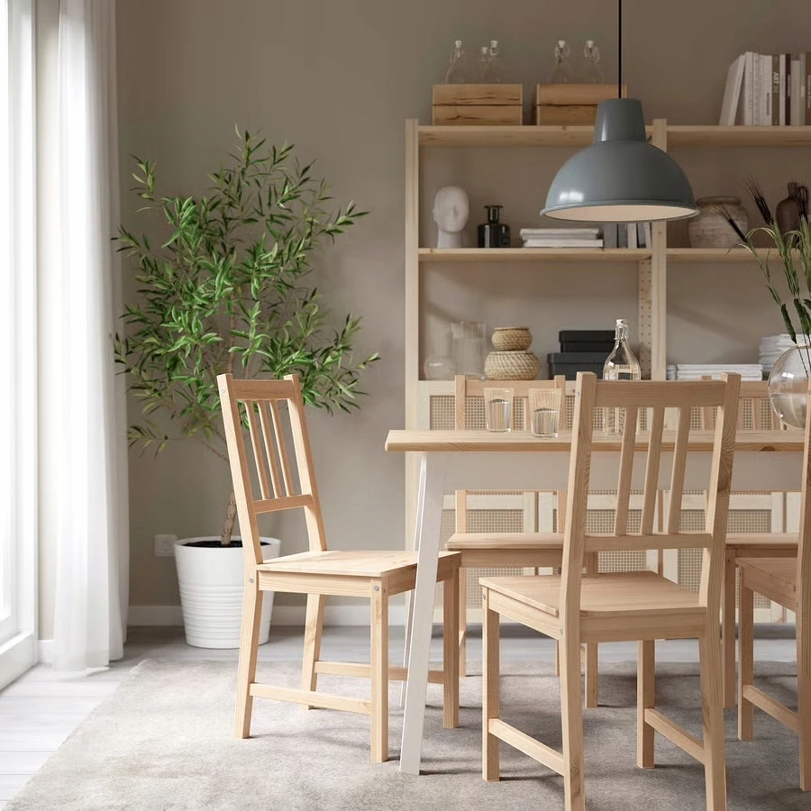 IKEA PINNTORP Kėdė, šviesiai ruda beica