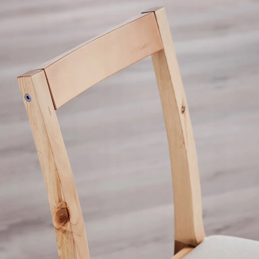 Ikea PINNTORP Kėdė, šviesiai ruda beica