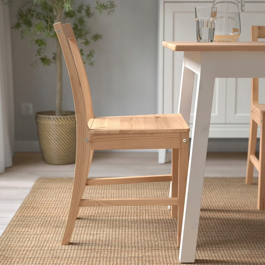 Ikea PINNTORP Kėdė, šviesiai ruda beica