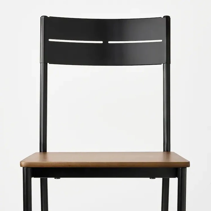 IKEA SANDSBERG kėdė 1 vnt juoda/ruda beica