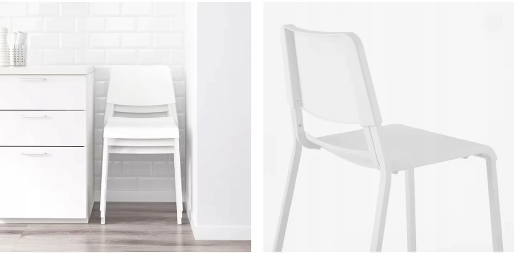 IKEA TEODORES kėdė / balta