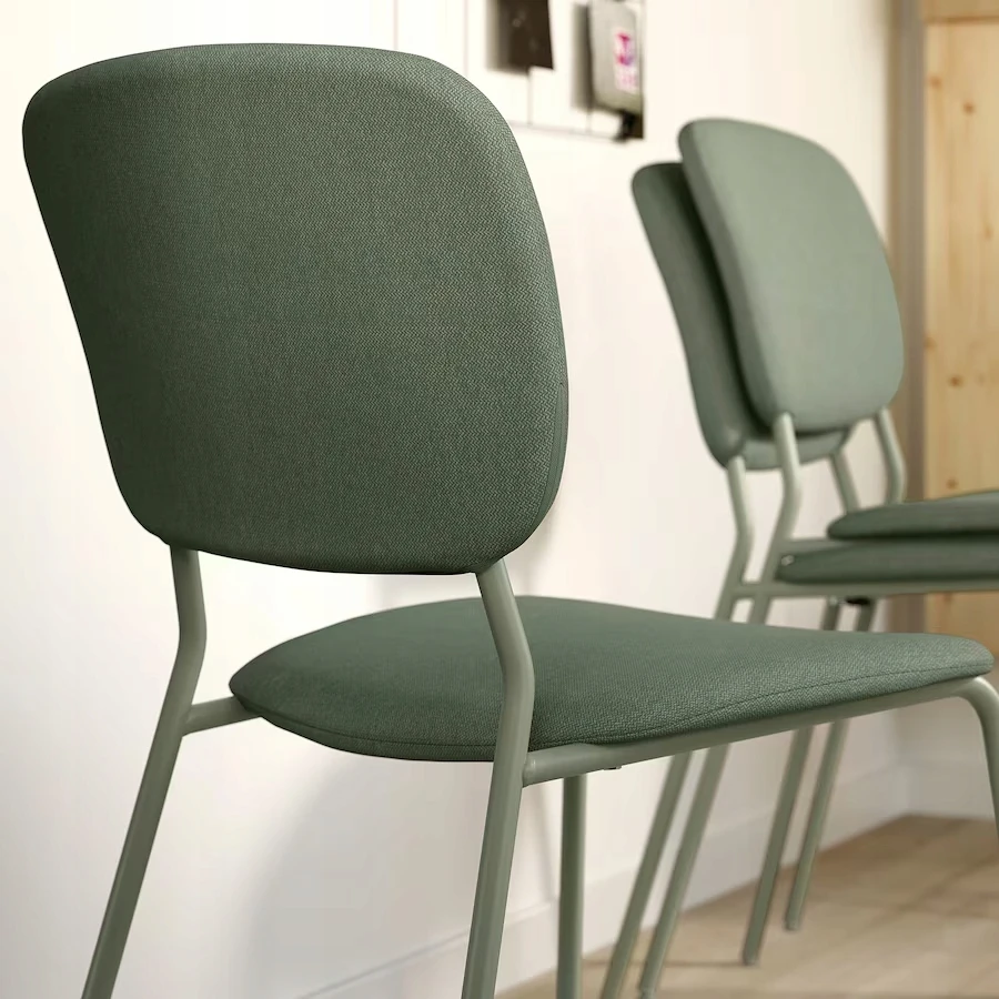 IKEA VIHALS kėdė / žalia pilkai žalia