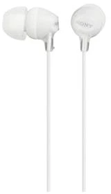 Į ausis įdedamos ausinės Sony MDR-EX15APB,  Juodos