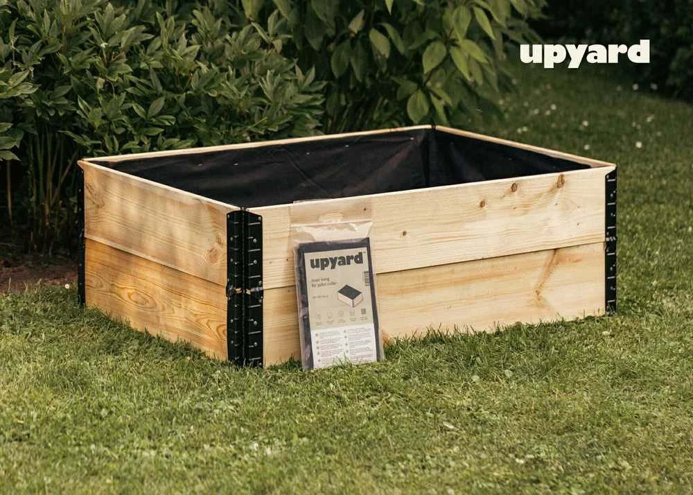 Įklotas sudedamajai augalų dėžei Upyard Upyard 120x80x40cm PP/juodas