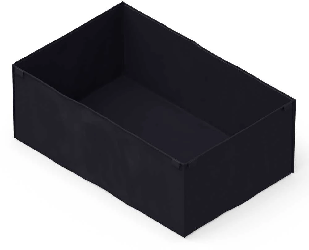 Įklotas sudedamajai augalų dėžei Upyard Upyard 120x80x40cm PP/juodas